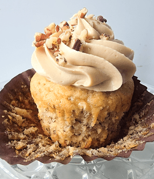 Fluffy Banana Cupcakes