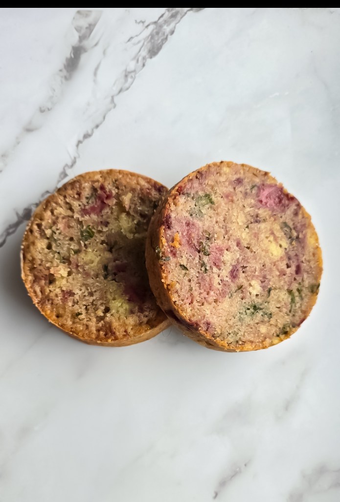 two layers of cake unfrosted