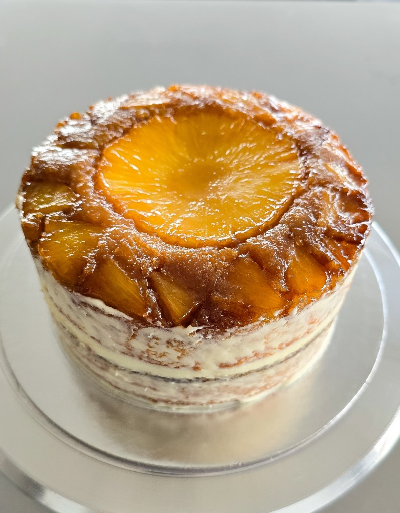 pienapple upside-down layer cake