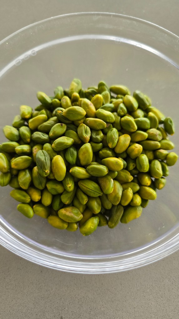 bowl of pistachios