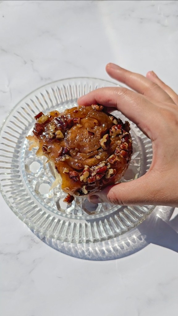 Caramel pecan sticky bun