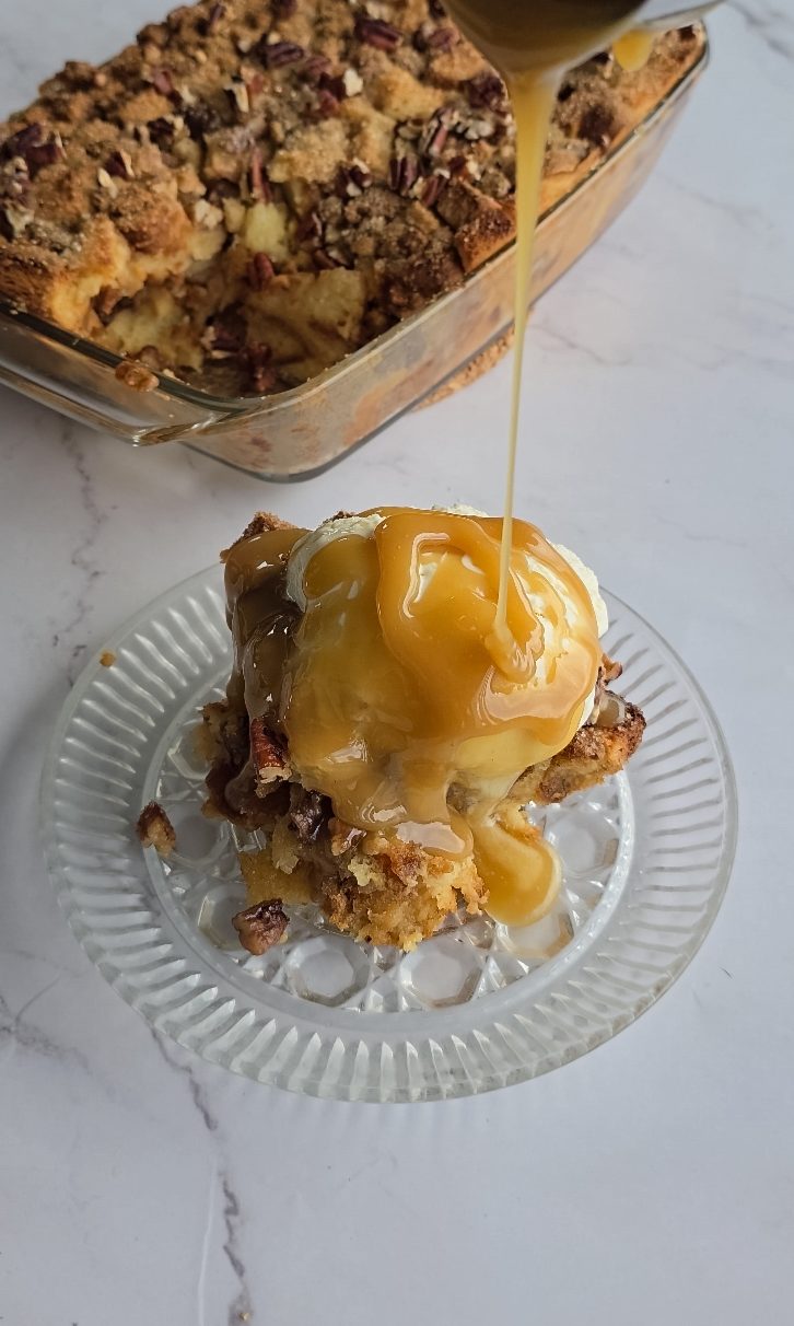 Butterscotch Maple Pecan Bread&nbsp;Pudding