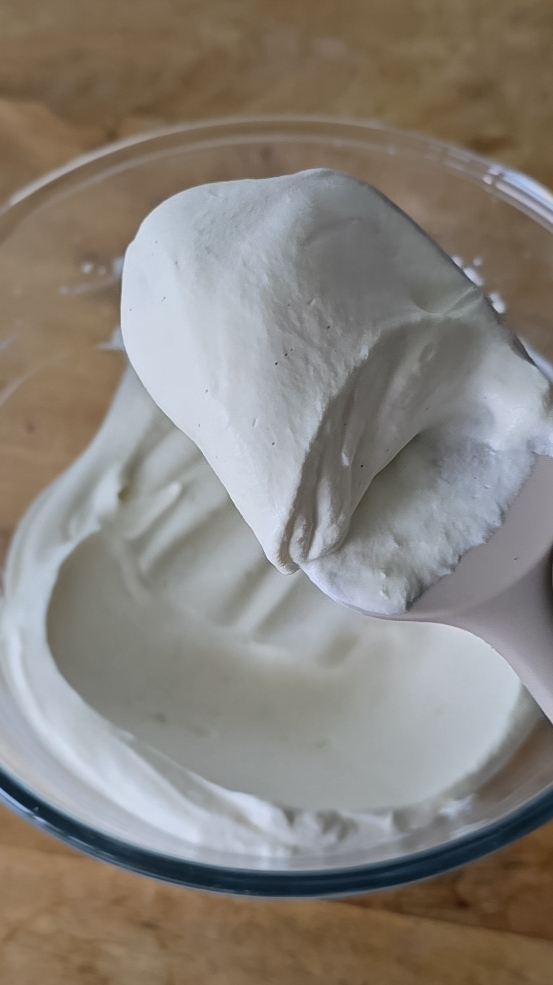 fluffy whipped cream