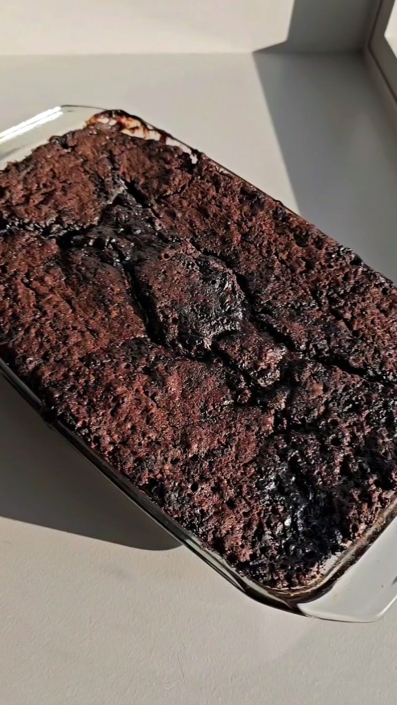 hot fudge brownie pudding chocolate brownies