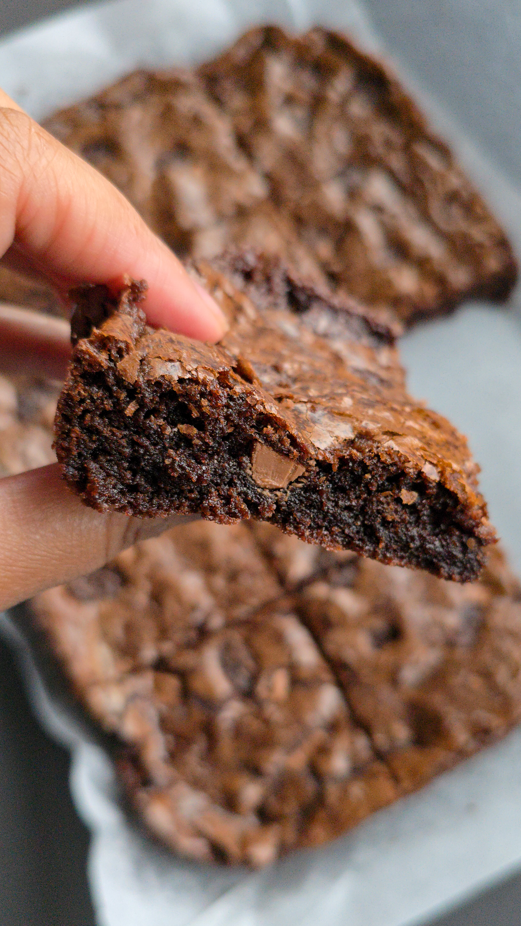 chewy chocolate brownies