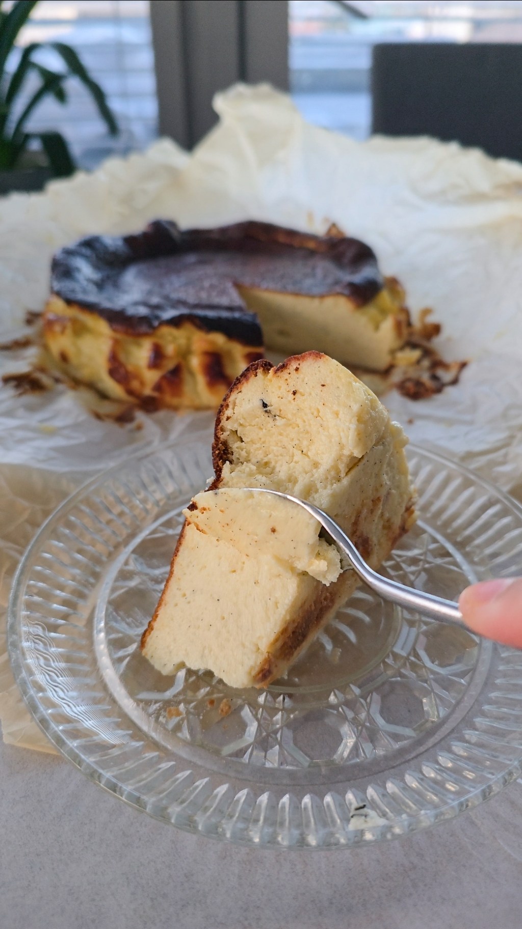 Classic Burnt Basque Cheesecake (Ultra Creamy & Perfectly&nbsp;Burnt)
