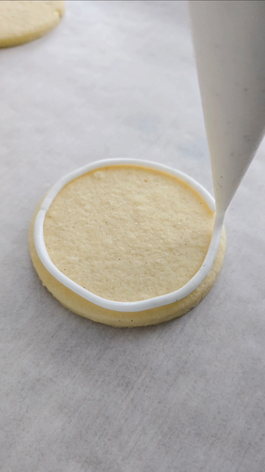 Christmas sugar cookies with royal icing